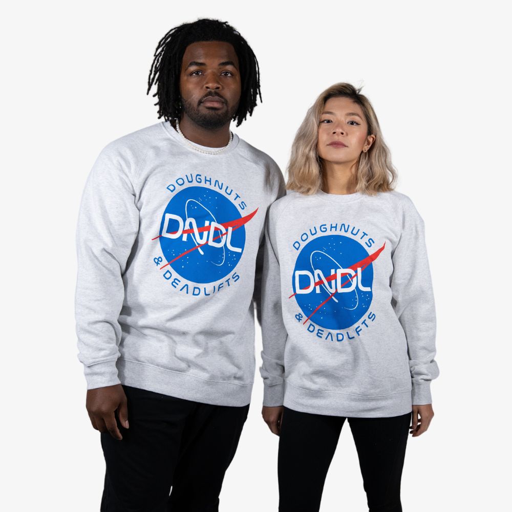 Space Forks Crewneck – Doughnuts & Deadlifts