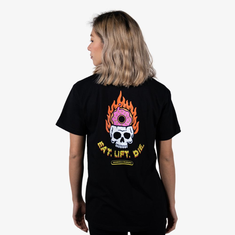 Flaming Skull T-Shirt