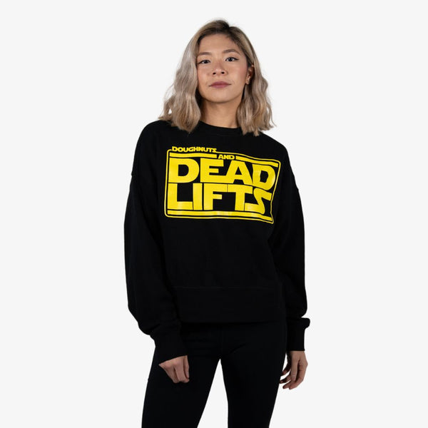 Dough Wars Oversized Cropped Crewneck