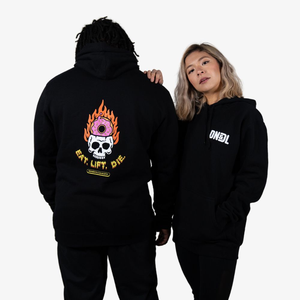 Flaming Skull Hoodie