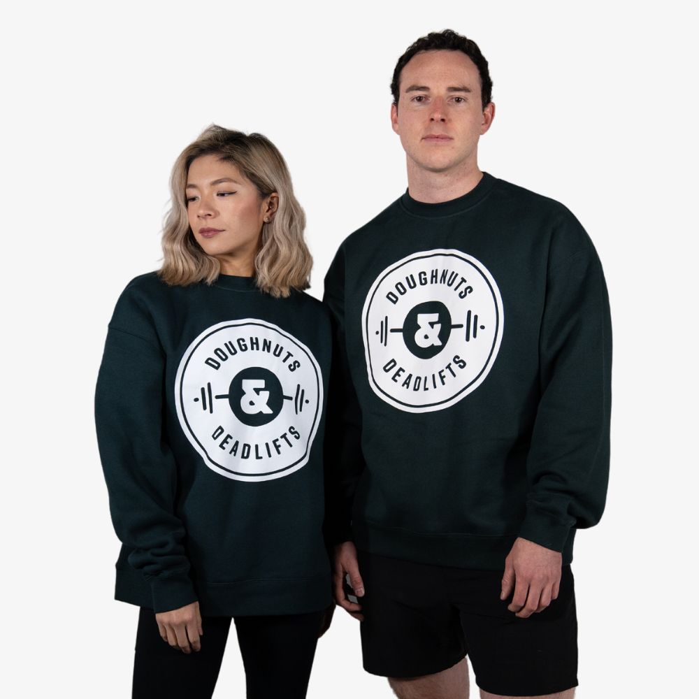 Original Glazed Logo Crewneck