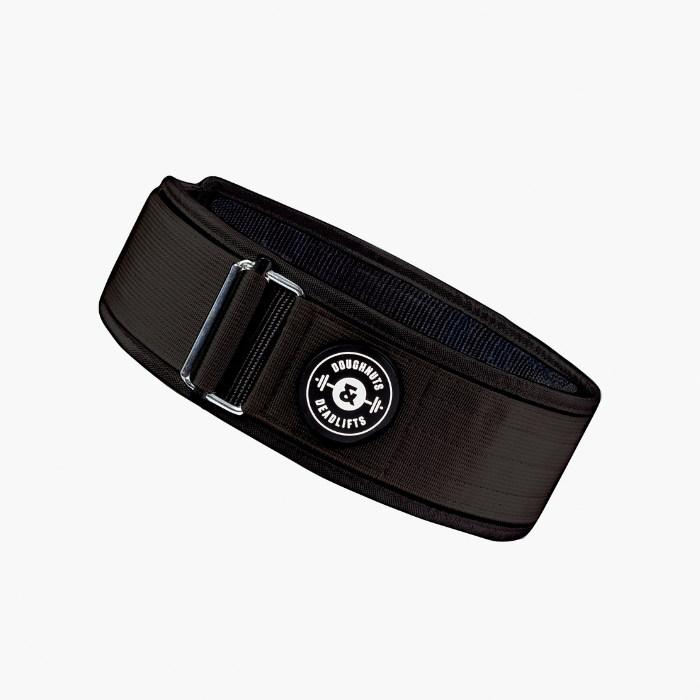 Quick Locking Weightlifting Belt with Velcro