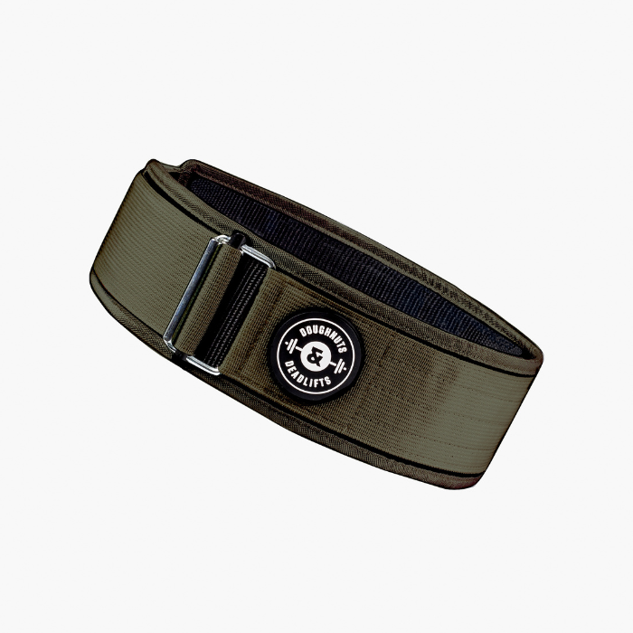 Quick Locking Weightlifting Belt with Velcro