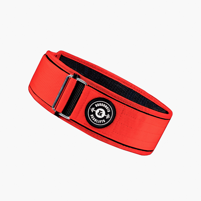 Quick Locking Weightlifting Belt with Velcro